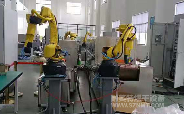 NMT-ZP-108 疫苗玻璃瓶小型預(yù)熱加固化自動裝配線(蘇州?？松?